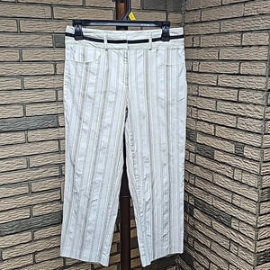Talbots Petites Stretch Capris/cropped Pants Sz 2